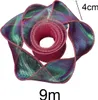 Rolle 9,1 m Chiffonband, schillernd, für Valentinstag, Produktbild-Vorschau 3