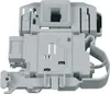 A close-up, studio shot of a gray plastic electrical component, likely a relay or locking mechanism, against a white background. Produktbild-Vorschau