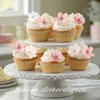 150 Stš¹ck Kirschblš¹te Tortendeko Essbar, Rosa Blume Produktbild-Vorschau 5