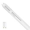 A single LED tube light is shown diagonally against a white background. A small inset image shows the connector end of the light. Produktbild-Vorschau