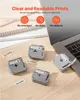 4x Brother ruban 12mm noir sur blanc M-K231 - Compatible Voir les images du produit 2