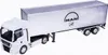 Model 1:32, MAN TGX, biely ťahač - strieborný príves Náhľad obrázku produktu 7