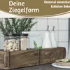 LS-LebenStil Holz Ziegelform Unika 57x15cm Braun ECHTE ALTE Produktbild-Vorschau 6