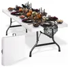 CASARIA Gartentisch klappbar 220 x 70 cm für 10 Personen Produktbild-Vorschau 2