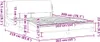 VidaXL 373217, Pink, 165 cm, 2,18 m, 74,5 cm, 1600 x 2000 Produktbild-Vorschau 8