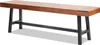 Gartenbank 160cm Holz 227kg Park Terrasse Parkbank Sitzbank Produktbild-Vorschau 1