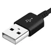 A close-up shot of a black USB cable connector with a silver USB-A plug. Náhľad obrázku produktu