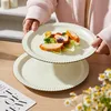Teller set 4 stück Ø25,3 cm Keramik Speiseteller Produktbild-Vorschau 3