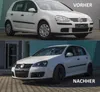 Stoßstange Vorne aus ABS ZUBEHÖR SET passt für VW Golf 5 + Produktbild-Vorschau 2