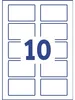 Avery Zweckform J4785-20, Namens-Etiketten, 80 x 50  mm, Produktbild-Vorschau 24