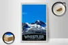 Holzschild Reise 20x30cm Whistler Blackcomb Kanada Schnee Produktbild-Vorschau 2