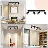 ZMH LED plafoniera nera a 4 fiamme GU10 orientabile in Anteprima dell’immagine prodotto 9