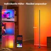 LED Stehlampe Wohnzimmer, WiFi Stehlampe Dimmbar, RGB Produktbild-Vorschau 5