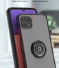 A close-up of a phone case with a ring holder, showing its protective features. Produktbild-Vorschau
