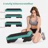 SPORTNOW Steppbrett höhenverstellbar Aerobic Stepper Produktbild-Vorschau 4