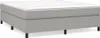 vidaXL Box spring bed frame light grey 160x200 cm fabric Náhled obrázku produktu 1