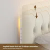 Lit 140 x 190 cm, structure en métal avec éclairage LED et Voir les images du produit 4