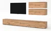 AX LIVING Anbauwand Loriano V Wohnwand braun Eiche Wotan Produktbild-Vorschau 3