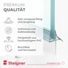 A close-up of a shower door seal with feature callouts. Produktbild-Vorschau