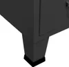 vidaXL Szafa w stylu industrialnym antracyt 67x35x107 cm Podgląd zdjęcia produktu 6