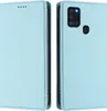 Litchi Leder Handyhülle für Samsung Galaxy A21S Wallet Produktbild-Vorschau 2