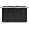 vidaXL Gartenbox Anthrazit 109 x 67 x 65 cm -  Gartenboxen Produktbild-Vorschau 12