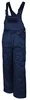 A pair of navy blue insulated bib overalls. Produktbild-Vorschau