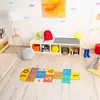 Relaxdays Puzzlematte mit Zahlen, Himmel & Hölle Produktbild-Vorschau 2
