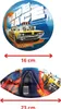 Hot Wheels Barevný gumový míč 23 cm, lehký, NA PLÁŽ, NA Náhled obrázku produktu 8