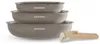 Set of 3 frying pans - Suitable for all hobs including Anteprima dell’immagine prodotto 1
