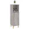 vidaXL Koupelnová skříňka Grey Sonoma 30x30x100 cm Dřevěný Náhled obrázku produktu 5