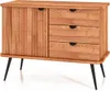 Kommode Tula Kernbuche massiv 97x46x72 mit 3 Schubladen 1 Produktbild-Vorschau 1