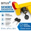 Bituxx® Morsetto per ruote immobilizzatore antifurto Anteprima dell’immagine prodotto 3