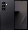 A black Samsung Galaxy Z Fold smartphone shown from the back and front. Náhled obrázku produktu