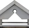 Relaxdays Vogelfutterhaus mit Ständer, wetterfestes Dach, Produktbild-Vorschau 6