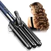 CkeyiN Lockenstab 3 Fässer,25mm Welleneisen für Haare,Beach Produktbild-Vorschau 1