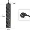 hama 30393 6-fach Steckdosenleiste schwarz Anteprima dell’immagine prodotto 10