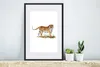 MuchoWow® MuchoWow® Gerahmtes Poster Tiger - Weiß - Bild Produktbild-Vorschau 4
