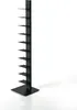 BBB Italia - Sapiens - Bücherturm freistehend 152cm schwarz Produktbild-Vorschau 1