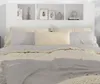 vidaXL Tête de lit avec étagères blanc 140x18,5x104,5 cm Voir les images du produit 8