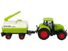 Leantoys Traktor mit großem Radanhänger auf der grünen Farm Produktbild-Vorschau 5