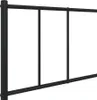 vidaXL Struttura letto con testiera in metallo nero 90x200 Anteprima dell’immagine prodotto 9