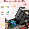 GOPLUS Kinder Elektro Zug, Kinderfahrzeug mit 16 STK. Produktbild-Vorschau 5