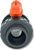 Praher 2-Wege Kugelhahn Typ S6 Ø 50mm PVC Klebeanschluss Produktbild-Vorschau 3