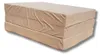 Natalia Spzoo vouwmatras 195x65x10 cm, beige - 3-delig Productafbeelding-voorbeeld 2