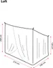 Zanzariera Deconet LOFT - BIANCA - L210cm x H120cm e H200cm Anteprima dell’immagine prodotto 8