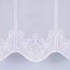 Scheibengardine Meterware Voile Stickerei Ornamente nähfrei Produktbild-Vorschau 5