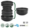 BRUNNER Camping Geschirr Set 4 Personen | Anti-Slip | 6in1 Produktbild-Vorschau 2