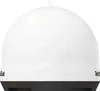 A white satellite dish dome is shown against a white background. Produktbild-Vorschau