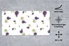 MuchoWow® Mauspad Mousepad Weintrauben - Aquarellfarbe - Produktbild-Vorschau 2